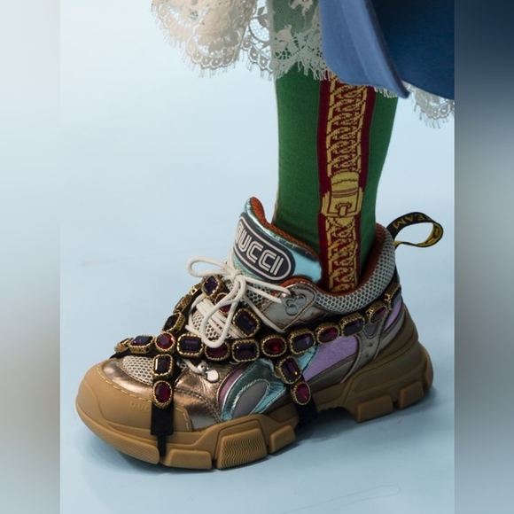 Gucci Sega pink sneakers - Picture 4 of 4